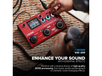 <b>BOSS VE-22 VOCAL PERFORMER Processador Voz Profissional entradas e saidas microfone XLR BEST-SELLER</b> <b>BOSS VE-22 VOCAL PERFORMER Processador Voz Profissional entradas e saidas microfone XLR BEST-SELLER</b>